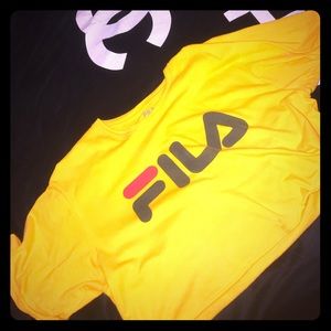 Fila cropped tee